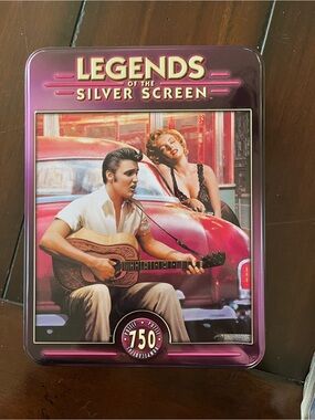 MasterPieces Legends of the Silver Screen 750 pc Legends Silv Scrn Tin 750-Piece